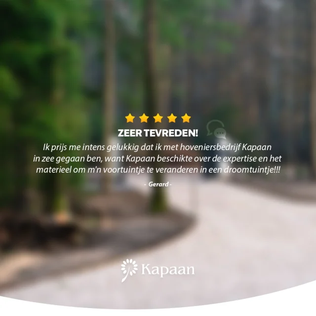 Dit is waar we het voor doen! 💪Deze klant is helemaal gelukkig met zijn nieuwe tuin en de keuze voor Kapaan. Wij zijn erg blij dat we voor Gerard een droomtuin hebben kunnen realiseren. 🤝Wil jij ook een tuin op maat, helemaal naar jouw wensen? Neem dan gerust contact met ons op!👇📞 085 20 07 434
✉️ info@kapaan.nl
🌐 www.kapaan.nl#kapaan #droomtuin #tevredenklant #tuinaanleg #tuinontwerp #hovenier #kesteren #opheusden #rhenen #betuwe